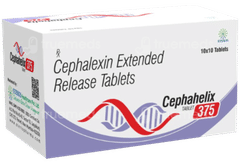 Cephahelix 375 Tablet 10 Cephahelix 375 Tablet 10